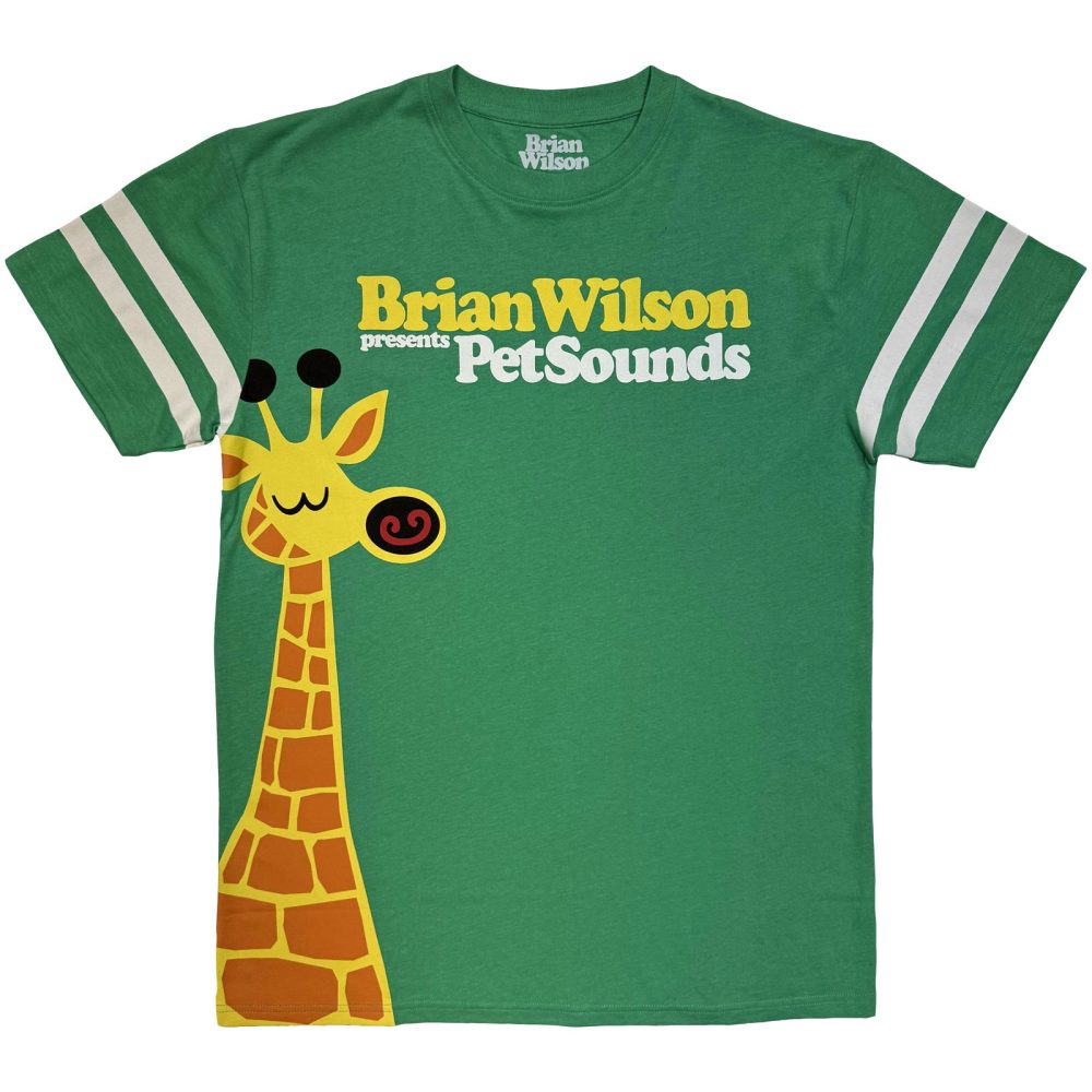 Brian Wilson - Pet Sounds Giraffe Herren TShirt - Grün